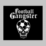 Footbal Gangster   čierne teplákové kraťasy s tlačeným logom